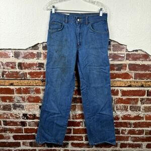 Vintage Lavion Jeans Size 30x30 Medium Wash Straight Leg Carpenter Utility 90s